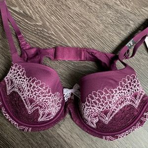 NWT! Victoria’s Secret Purple Demi Bra 36B